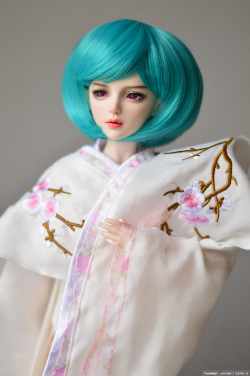 Дева от Ni Meng: парик Хацунэ Мику