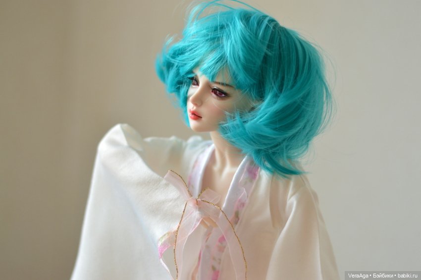 Дева от Ni Meng: парик Хацунэ Мику