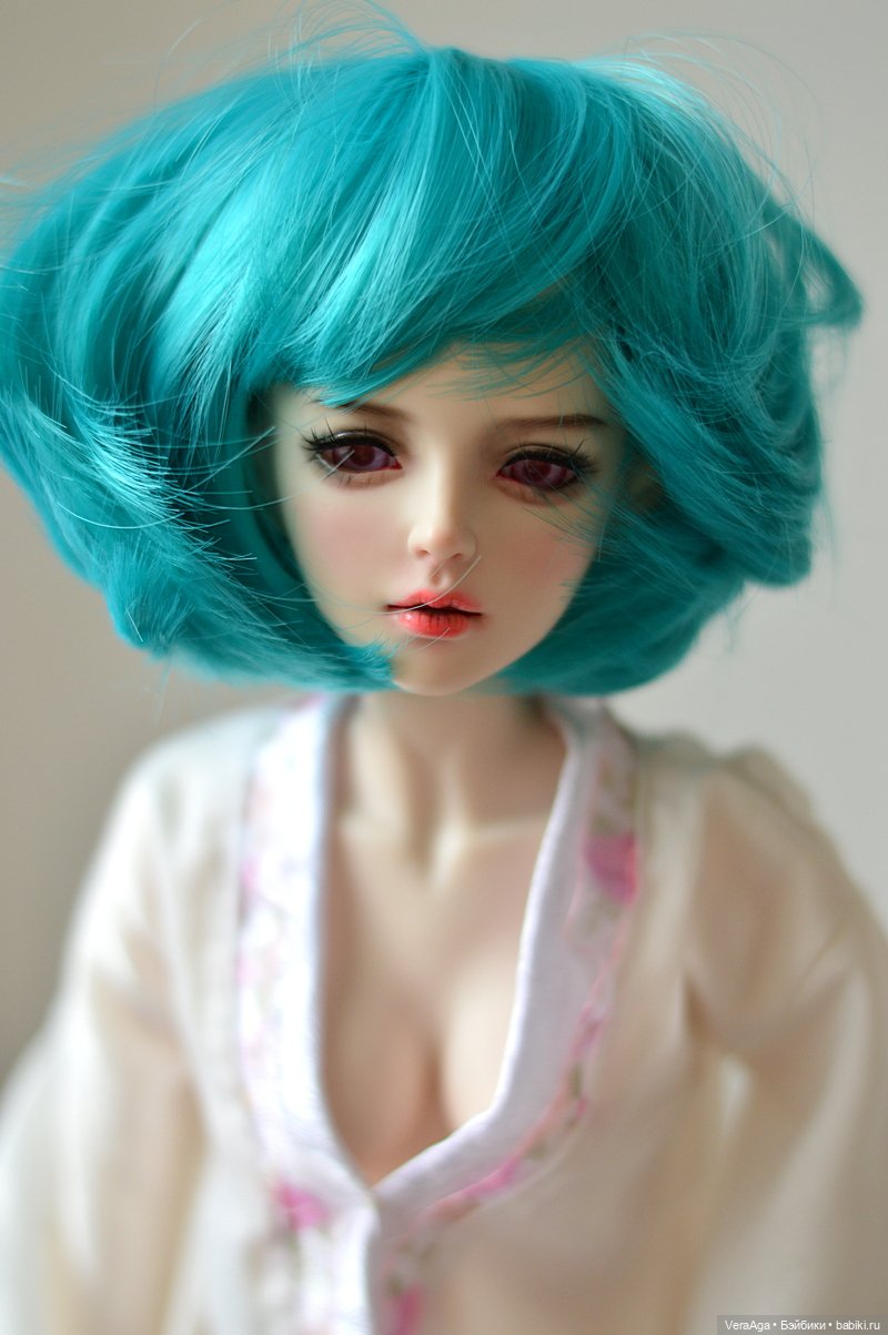 Дева от Ni Meng: парик Хацунэ Мику (фото 7)