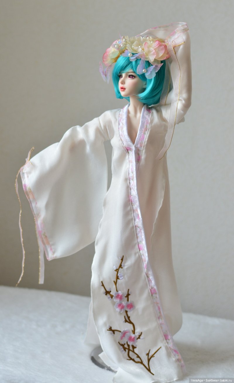 Дева от Ni Meng: парик Хацунэ Мику