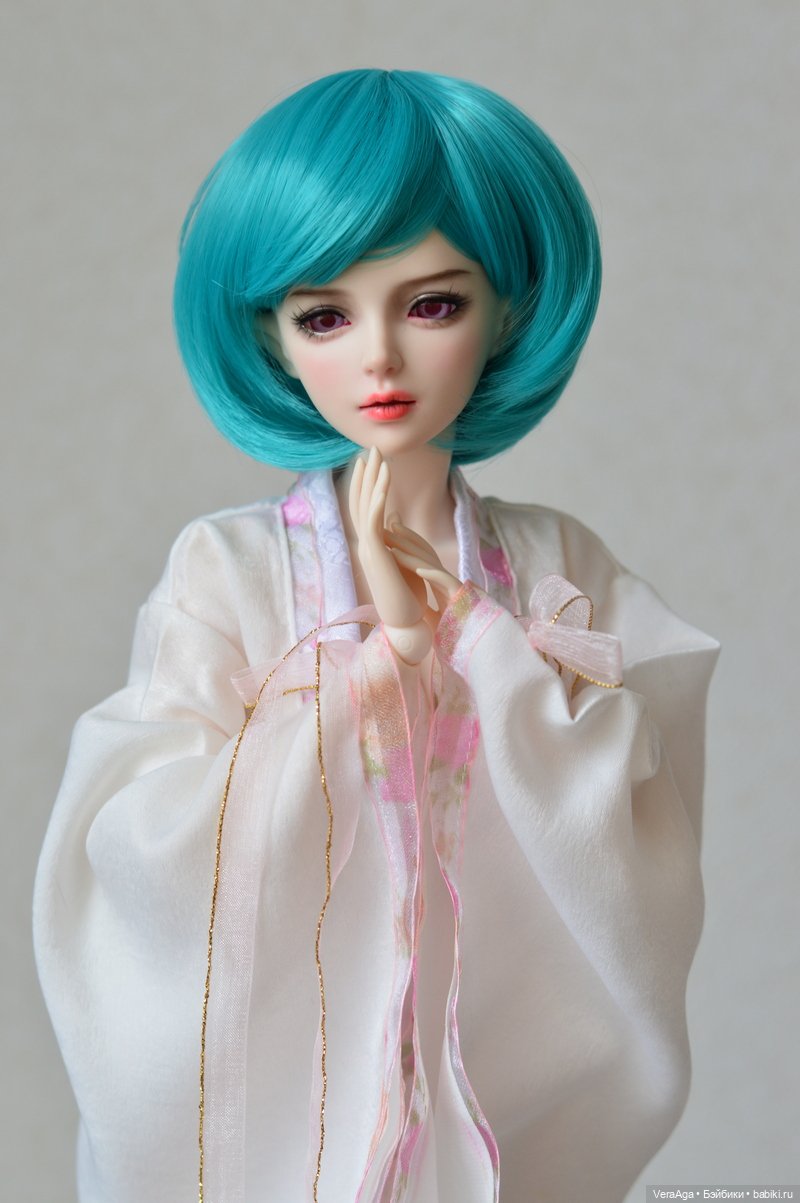 Дева от Ni Meng: парик Хацунэ Мику