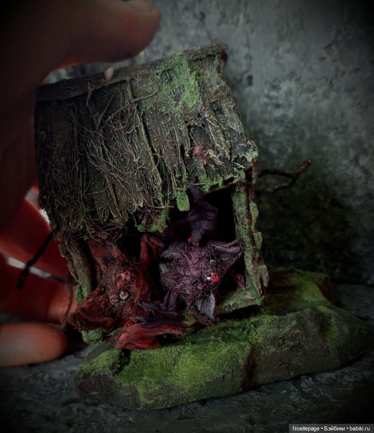 Летучая мышь с детьми — Зарисовки из кукольной жизни: фотоистории (фото 8)