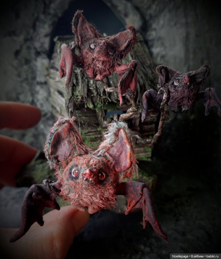 Летучая мышь с детьми — Зарисовки из кукольной жизни: фотоистории (фото 2)
