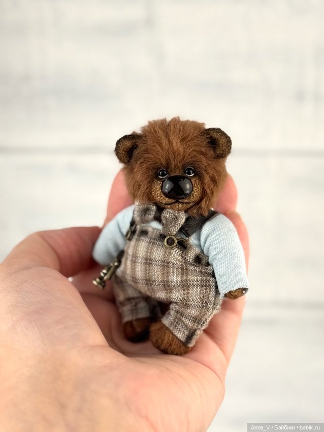 Тедди мишка Матвей — Авторские мишки Тедди и друзья: фото (фото 4)