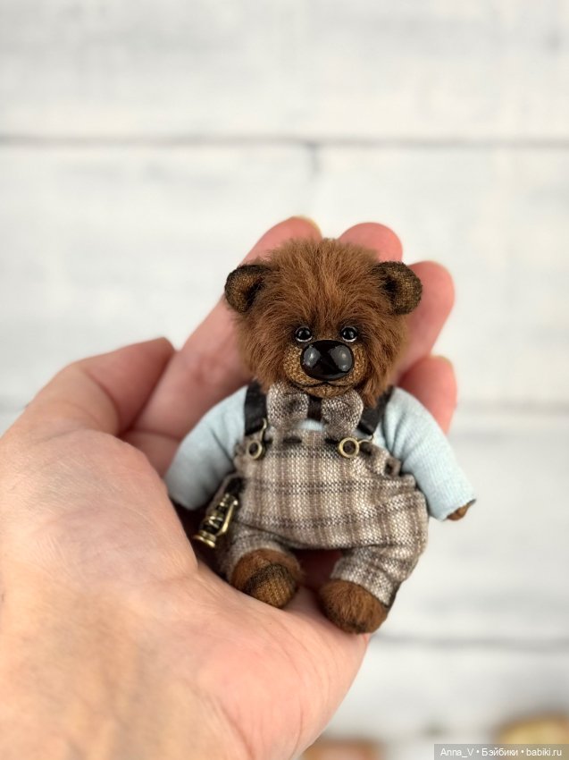 Тедди мишка Матвей — Авторские мишки Тедди и друзья: фото (фото 3)