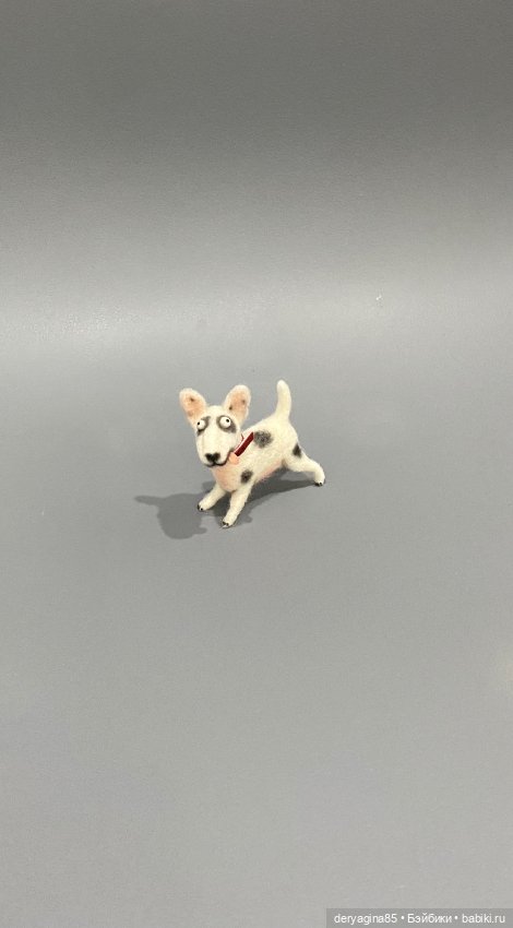 Булька мультяха — Валяные игрушки из шерсти: сухое валяние (фото 4)