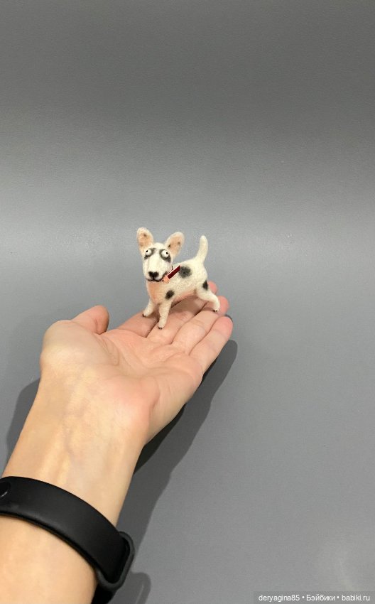 Булька мультяха — Валяные игрушки из шерсти: сухое валяние (фото 6)