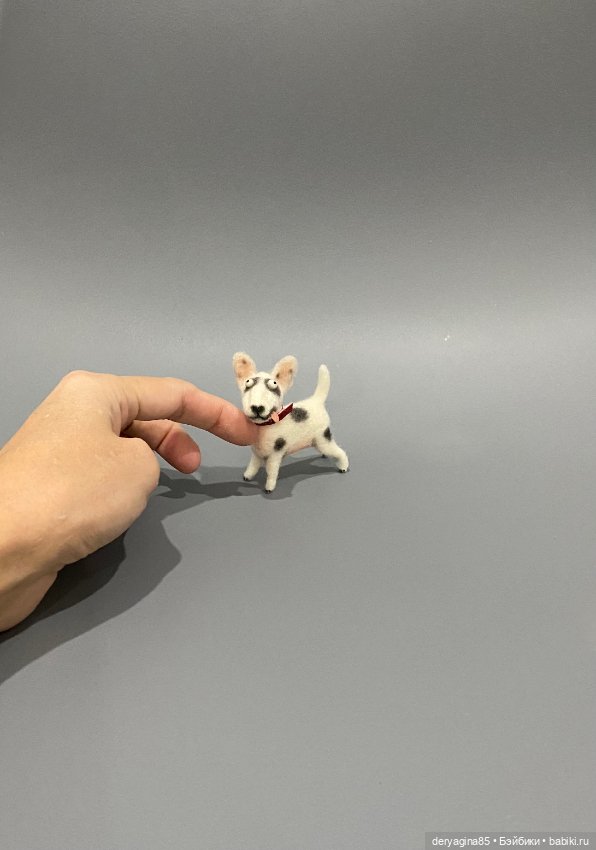 Булька мультяха — Валяные игрушки из шерсти: сухое валяние