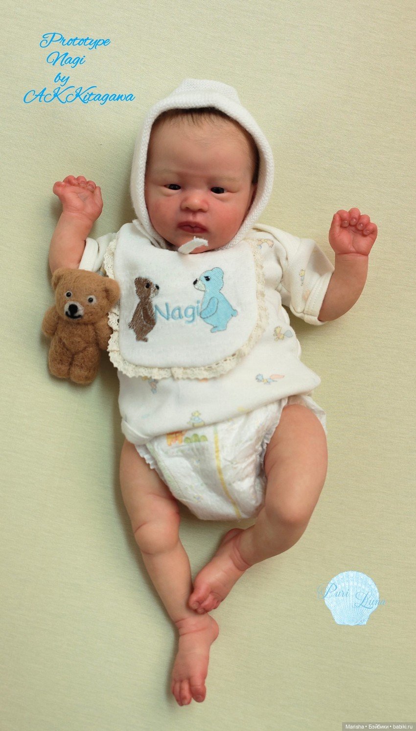 Nagi скульптора AK Kitagawa, автор прототипа Puri Luna Diaz