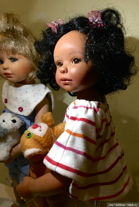 Tammi, Sally и Angelina виниловые девочки от Gabriele Muller (фото 6)