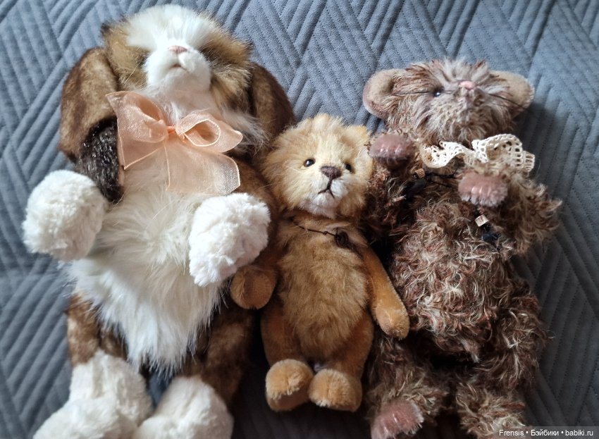 Мишка, львенок, заяц и опять крысенок: Charlie Bears, Sunkid (фото 2)