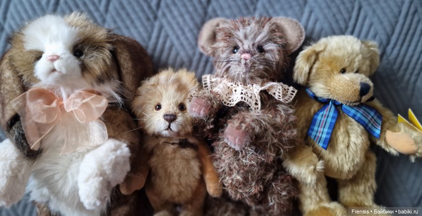 Мишка, львенок, заяц и опять крысенок: Charlie Bears, Sunkid (фото 4)