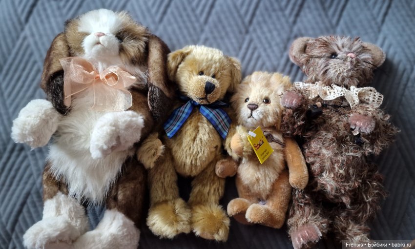 Мишка, львенок, заяц и опять крысенок: Charlie Bears, Sunkid