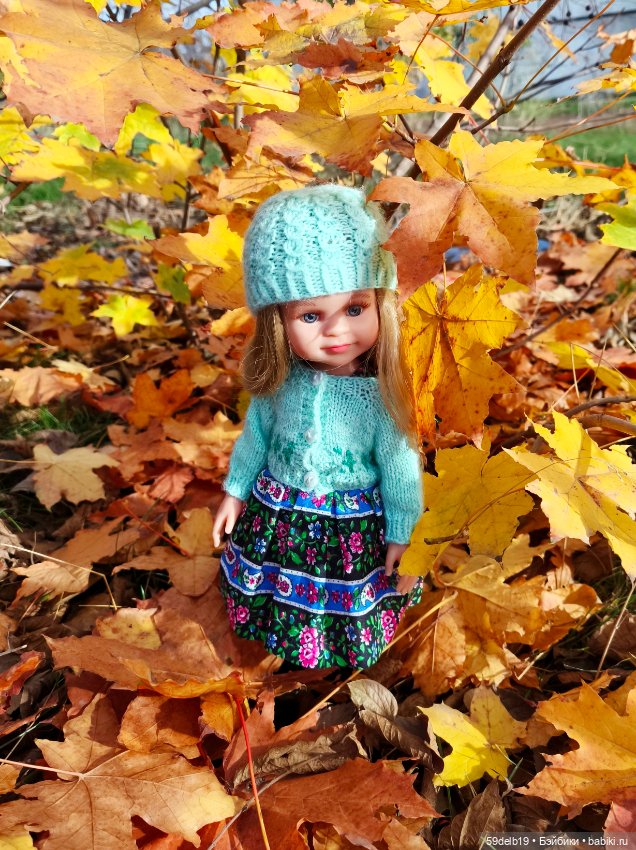 "Бабье лето" в ноябре — Куклы Paola Reina (Паола Рейна): новинки (фото 5)