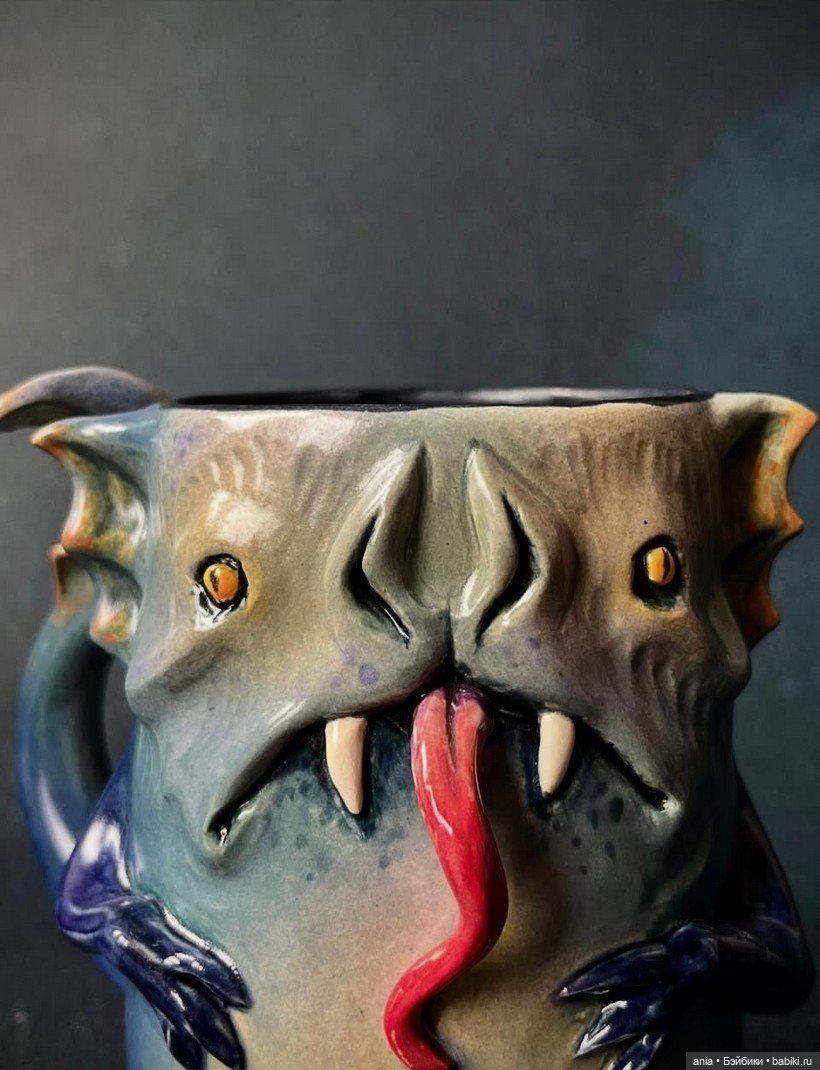 Работы pale.goat в керамике