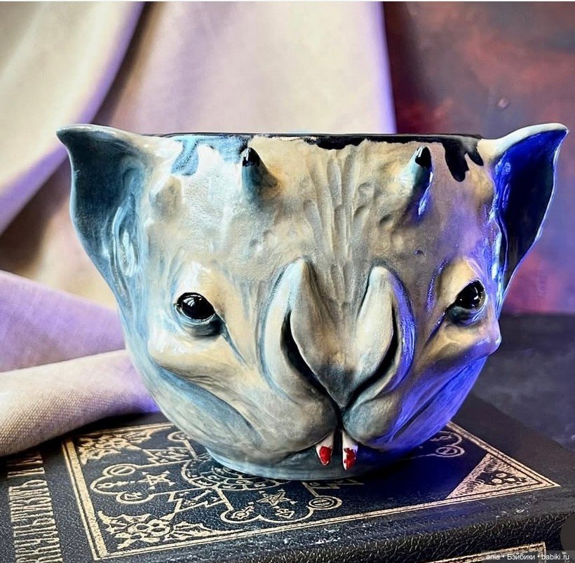 Работы pale.goat в керамике (фото 9)