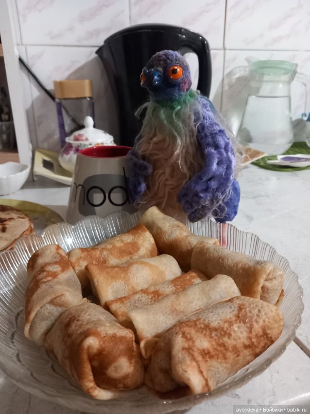 Текстильные игрушки и примитивы: кофейные (фото 4)