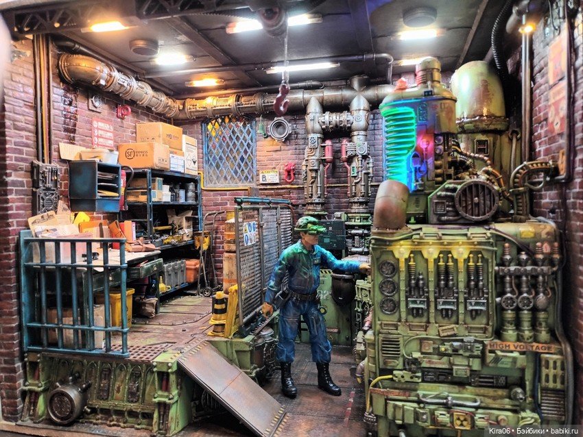 Индустриальная диорама от Cosmozoico