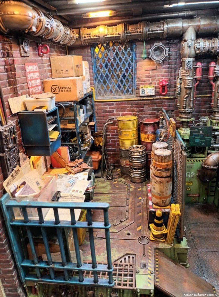 Индустриальная диорама от Cosmozoico (фото 8)