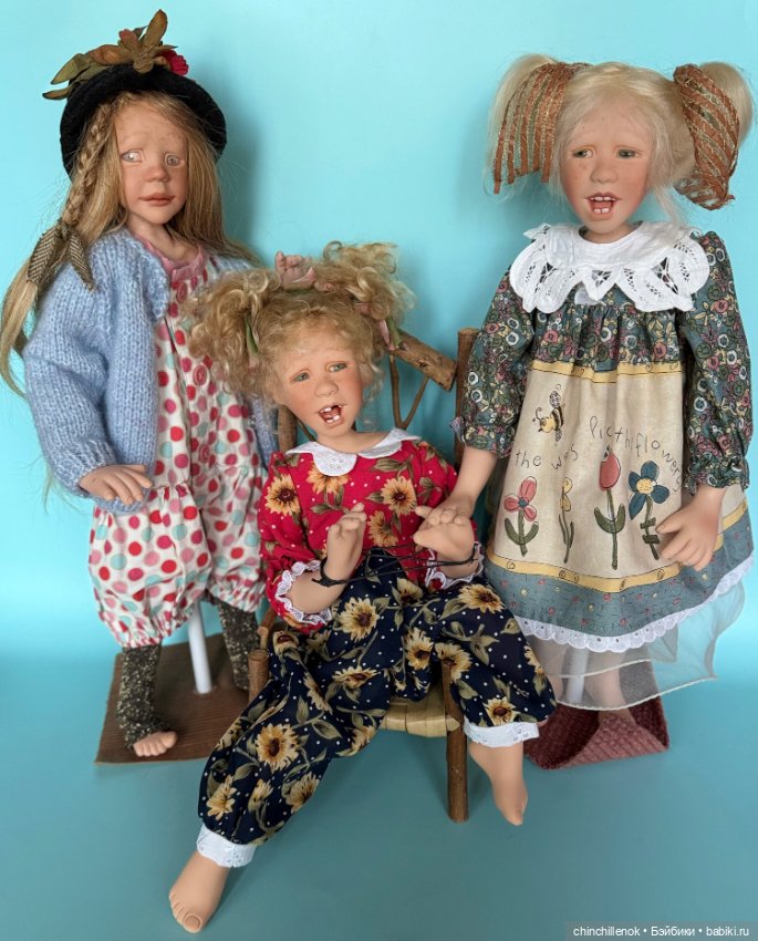 Девчушки-хохотушки от Sandi McAslan