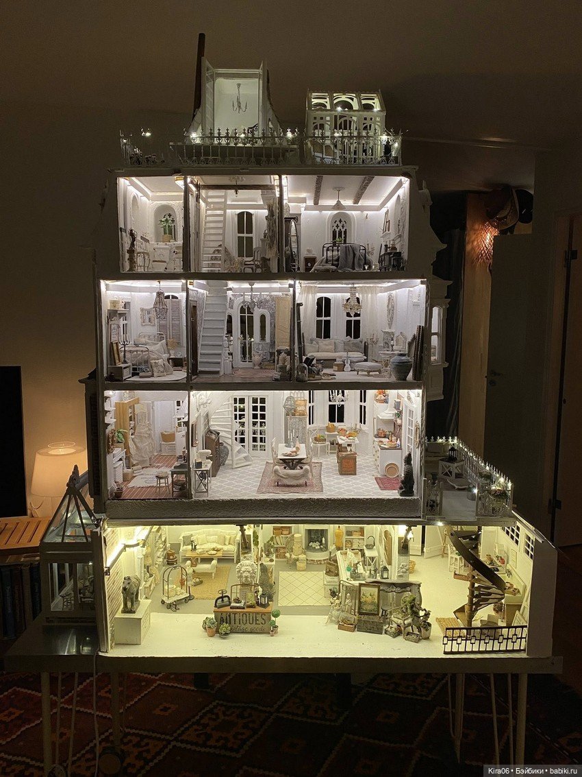 Кукольный домик в масштабе от Шарлотты Энгстром