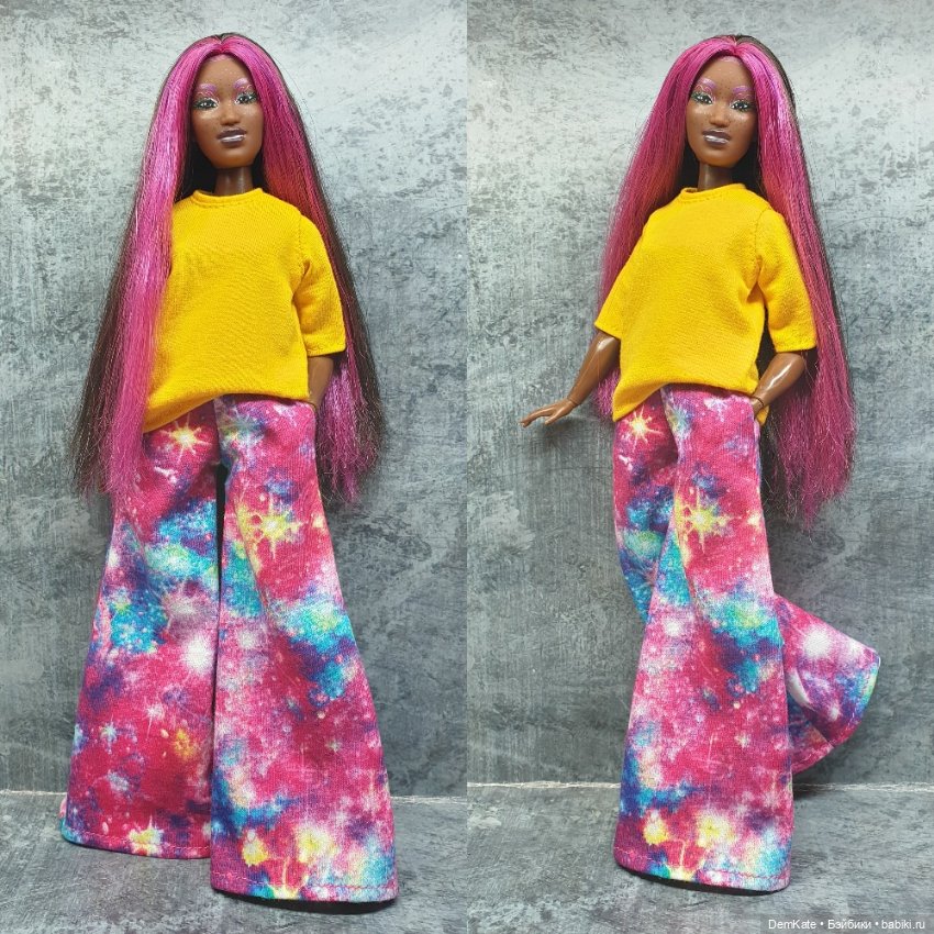 Саяна. Новые наряды на Барби пышку