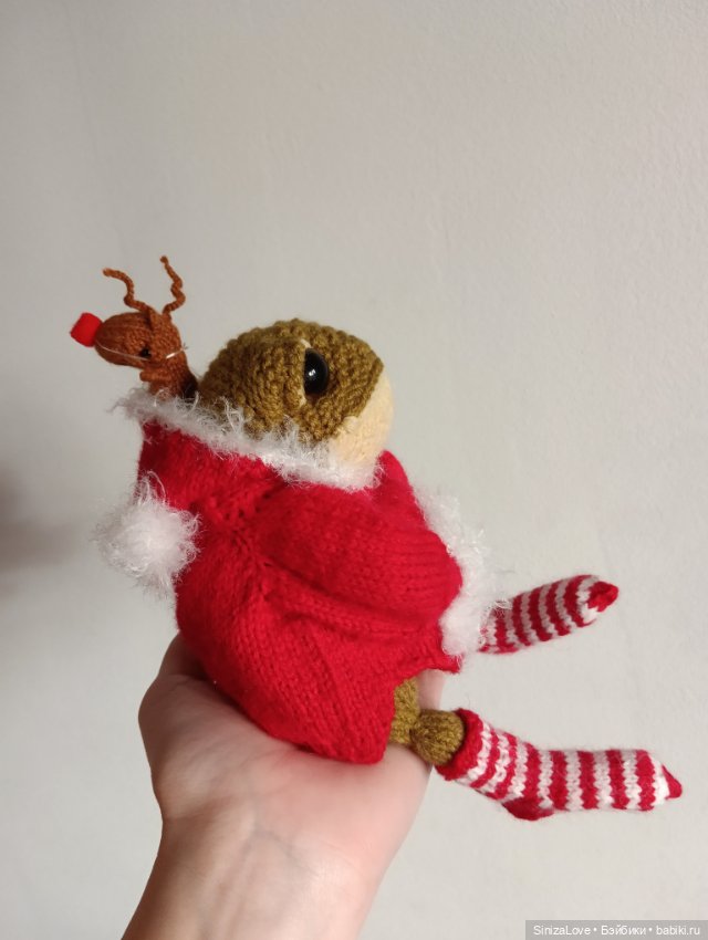 Гришка, похититель вязаных ёлок 😁 (фото 10)