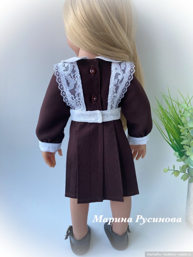 Школьная форма для Юлии — Одежда и обувь для кукол своими руками: фото (фото 5)