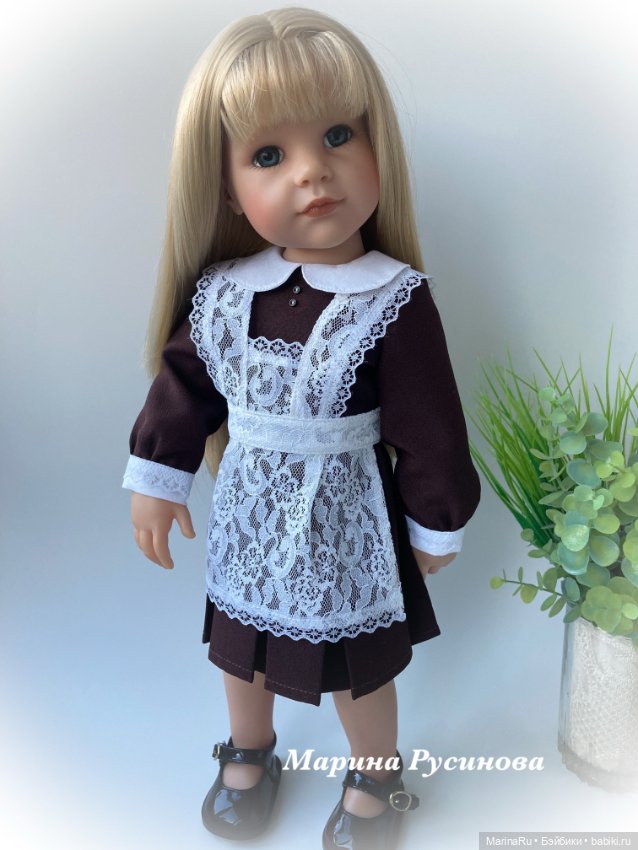 Школьная форма для Юлии — Одежда и обувь для кукол своими руками: фото
