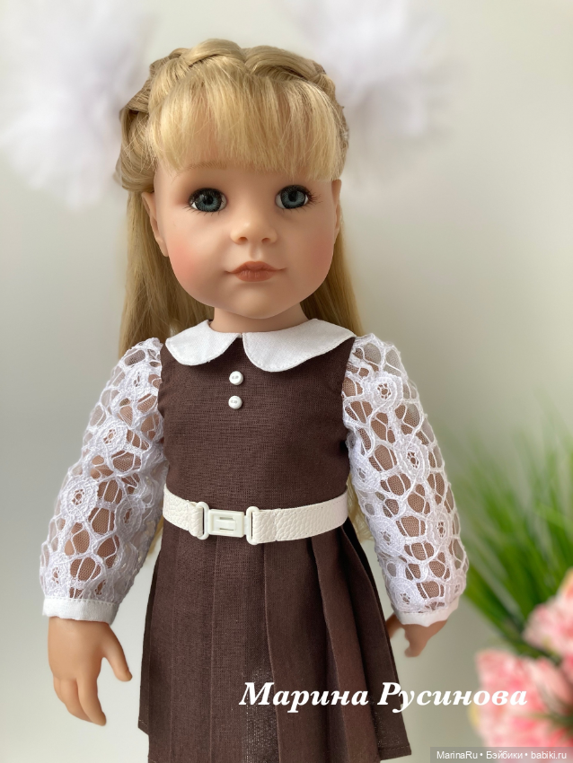 Школьная форма для Юлии — Одежда и обувь для кукол своими руками: фото (фото 8)