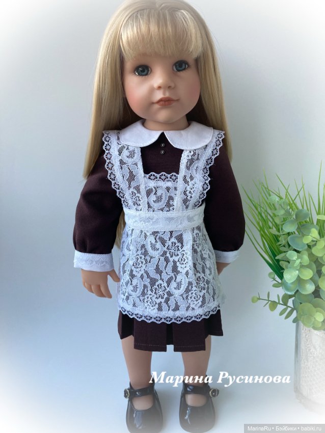 Школьная форма для Юлии — Одежда и обувь для кукол своими руками: фото (фото 2)
