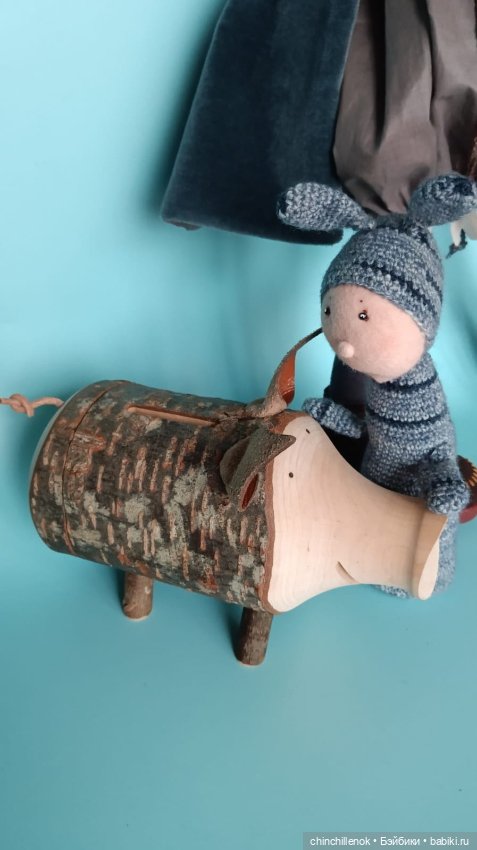 А про хрюш! Про хрюш забыли!🐷 куклы и зверята от Zwergnase (фото 8)