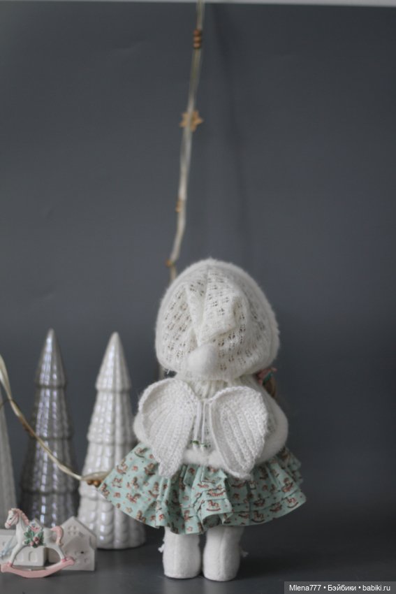 Зимний Ангел — Авторские текстильные куклы: Вальдорфские (фото 10)