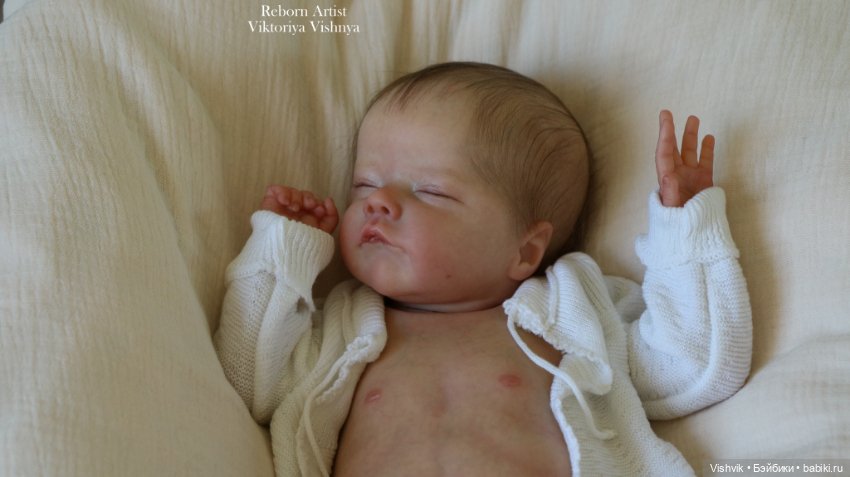 Малыш Лил Прим...куколка реборн Виктории Вишни