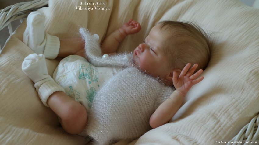 Малыш Лил Прим...куколка реборн Виктории Вишни