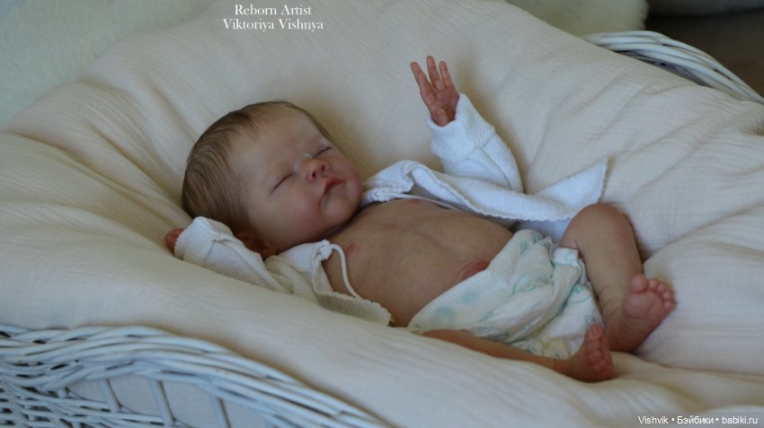 Малыш Лил Прим...куколка реборн Виктории Вишни
