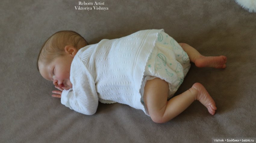 Малыш Лил Прим...куколка реборн Виктории Вишни