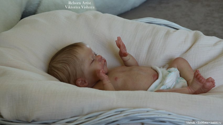 Малыш Лил Прим...куколка реборн Виктории Вишни