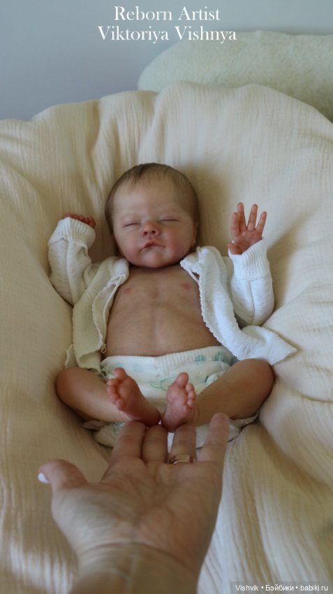 Малыш Лил Прим...куколка реборн Виктории Вишни