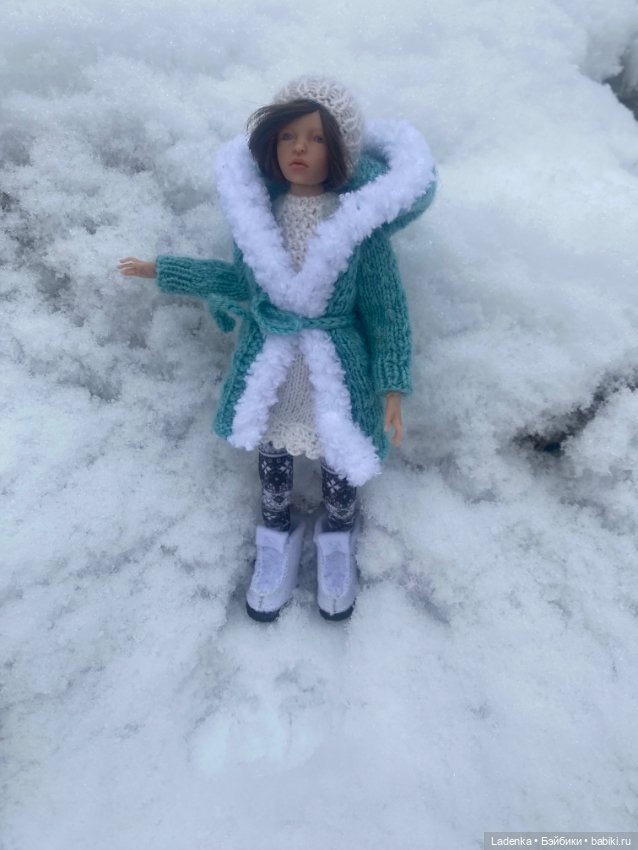 Первый снег — Домашние фото авторских кукол: личные коллекции