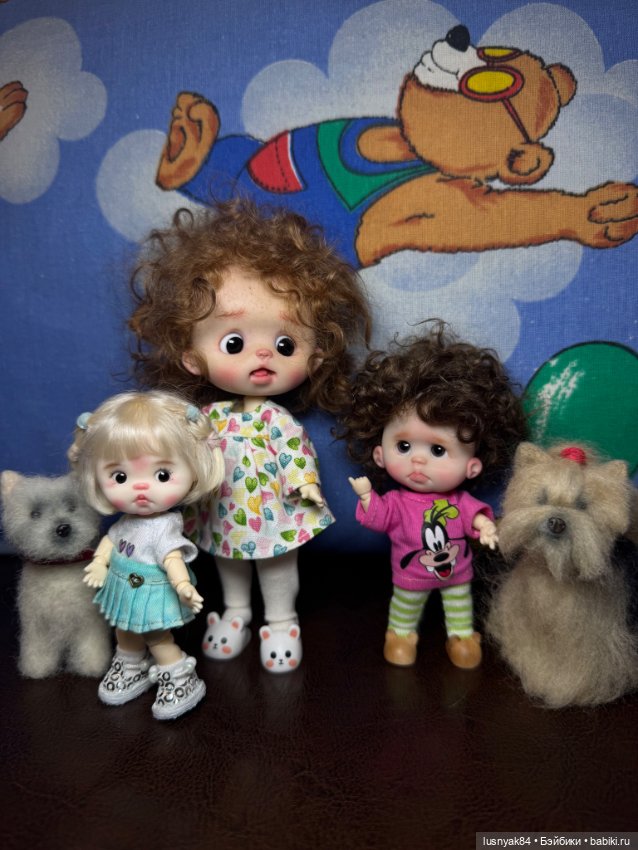 Крошка-микроб кудряшка — Куклы и тела Obitsu (Обитсу): 1/6 (фото 7)