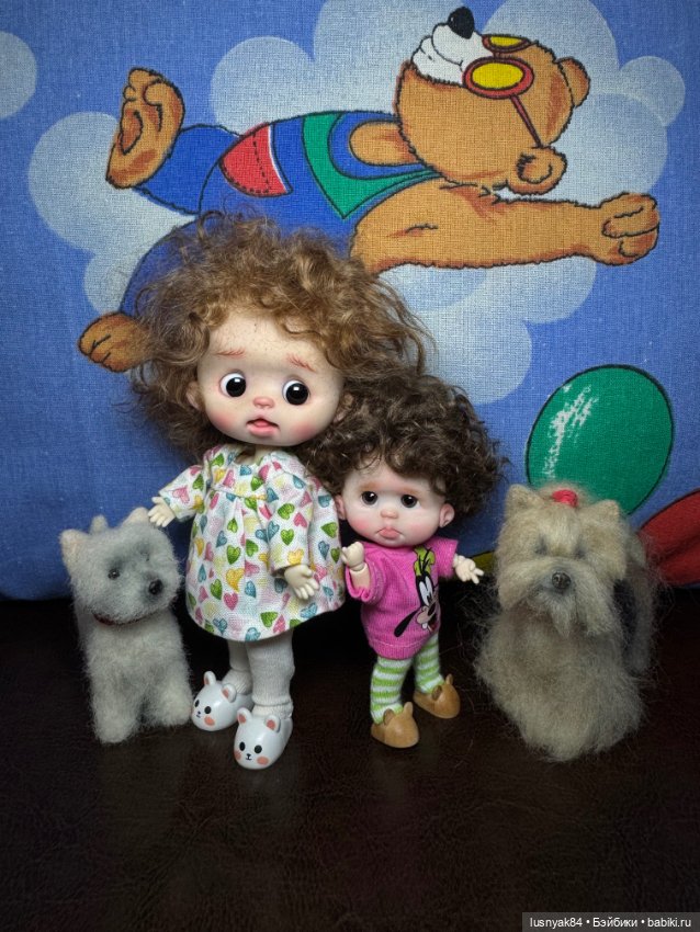 Крошка-микроб кудряшка — Куклы и тела Obitsu (Обитсу): 1/6 (фото 6)