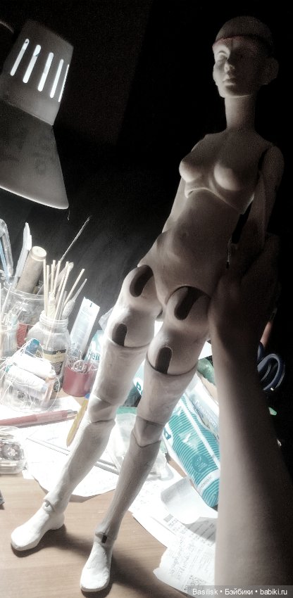 Мастер-модель девушка — Авторские шарнирные куклы своими руками: лепка