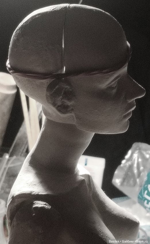 Мастер-модель девушка — Авторские шарнирные куклы своими руками: лепка (фото 5)