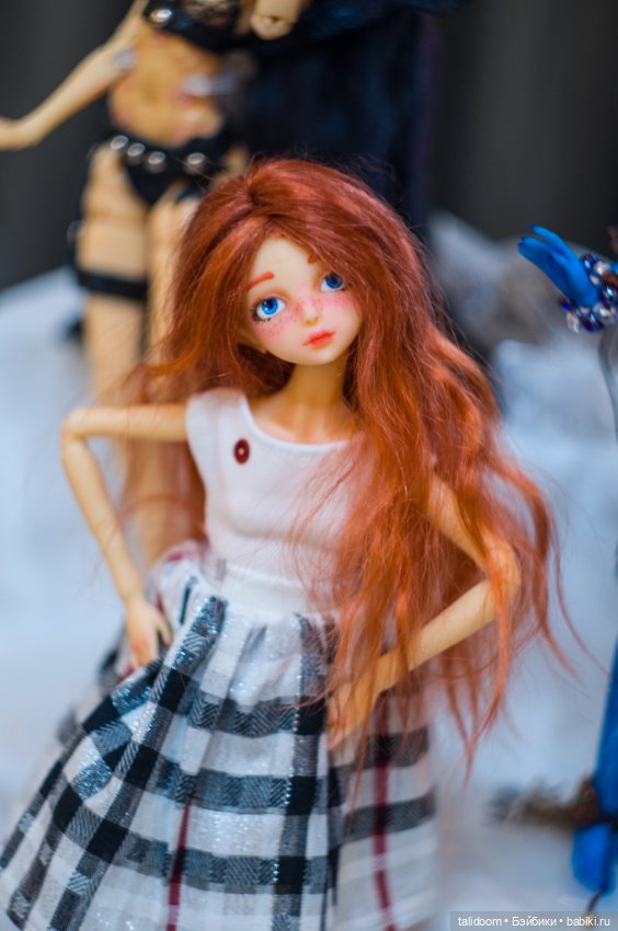 Мой стол с выставки Doll Stock
