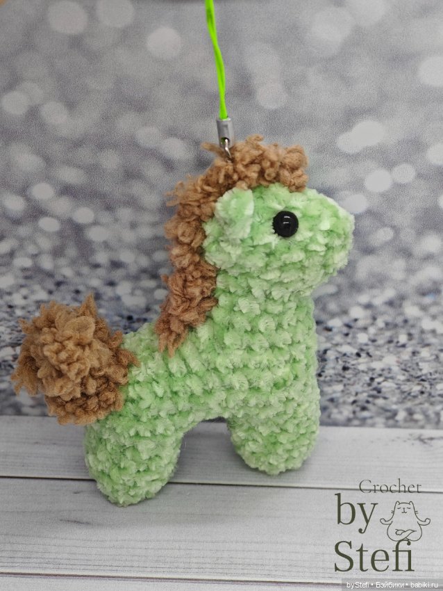 Простая лошадка — Вязаные игрушки и амигуруми: крючком (фото 9)
