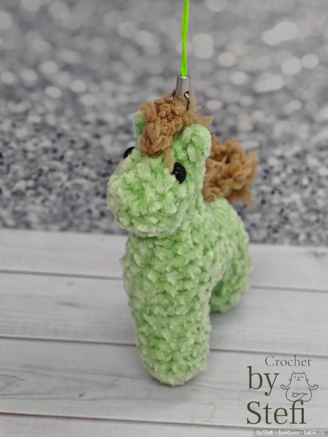 Простая лошадка — Вязаные игрушки и амигуруми: крючком (фото 6)