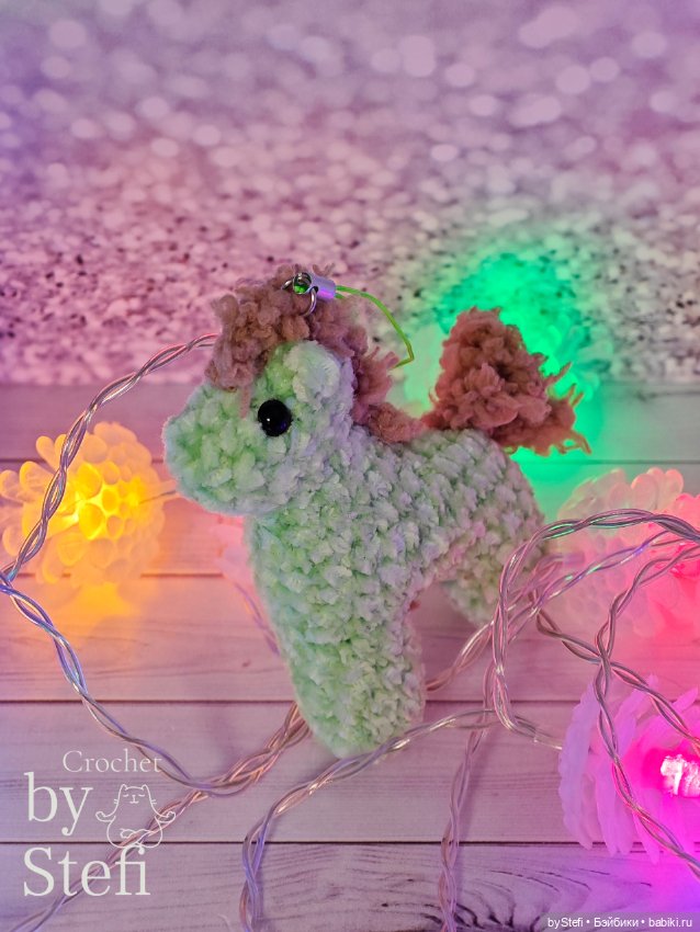 Простая лошадка — Вязаные игрушки и амигуруми: крючком (фото 7)