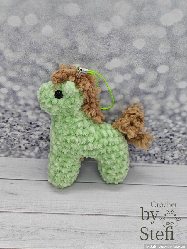 Простая лошадка — Вязаные игрушки и амигуруми: крючком