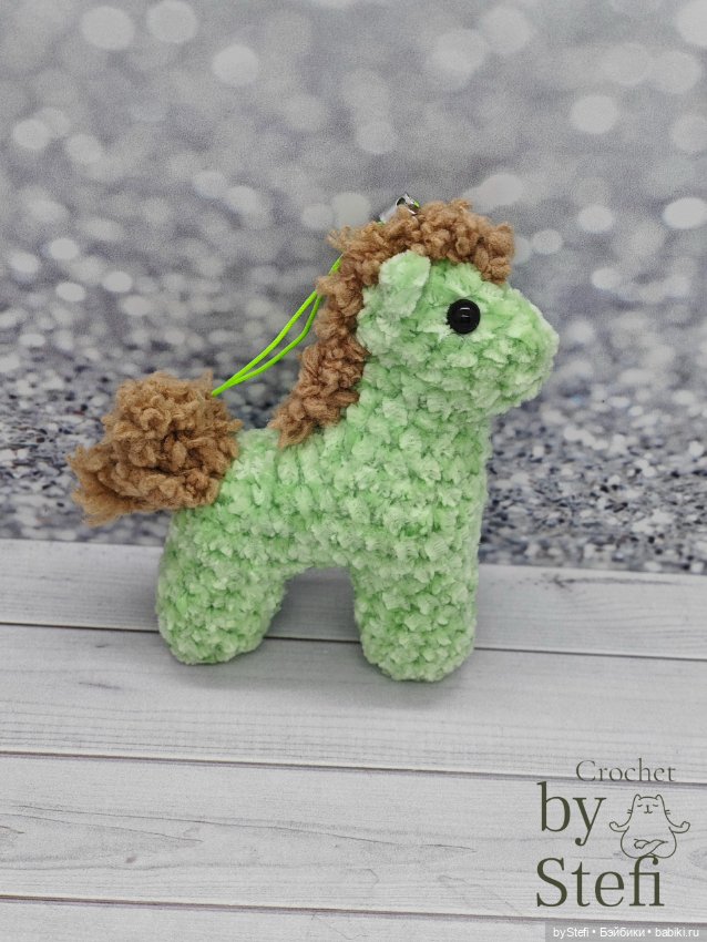 Простая лошадка — Вязаные игрушки и амигуруми: крючком (фото 4)
